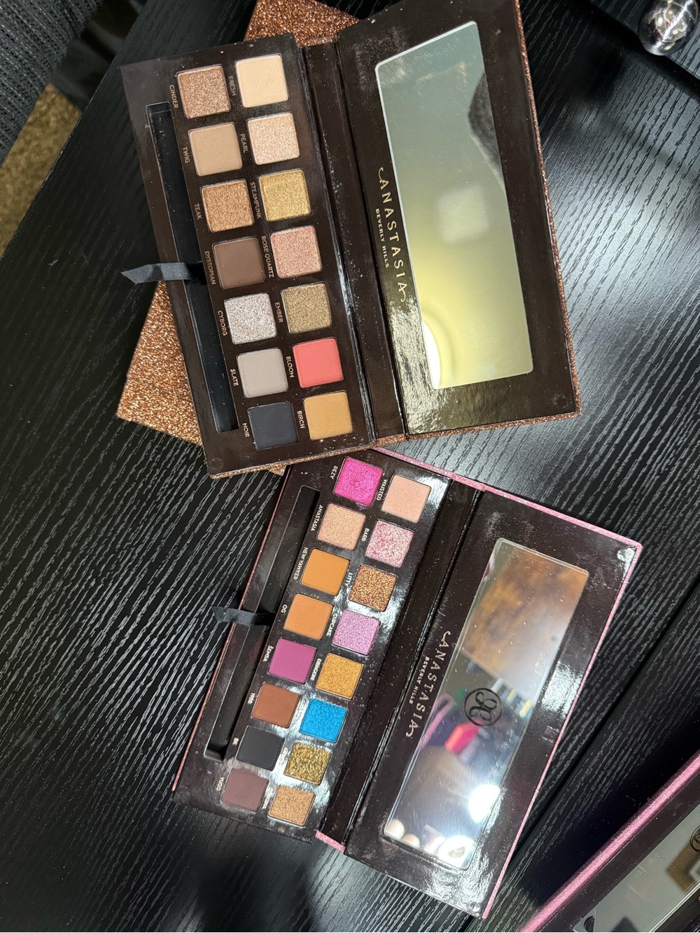 Anastasia Beverly Hills Pink Amrezy & Bronze Sultry Shimmer Eyeshadow Duo - Picture 2 of 2